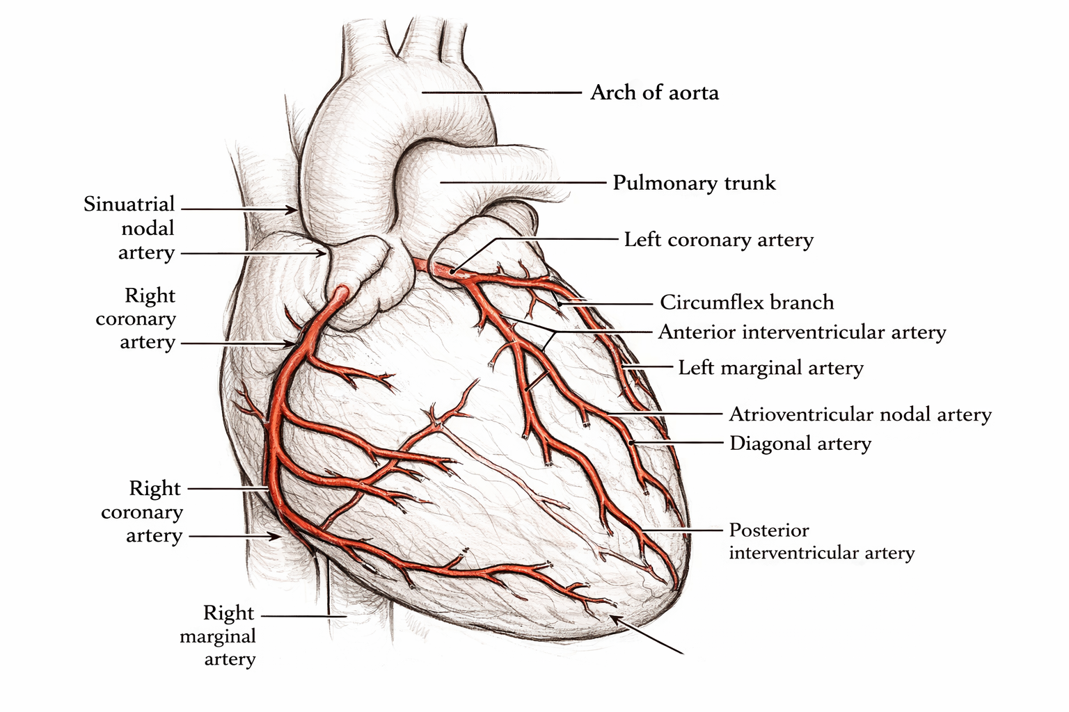 Coronary a