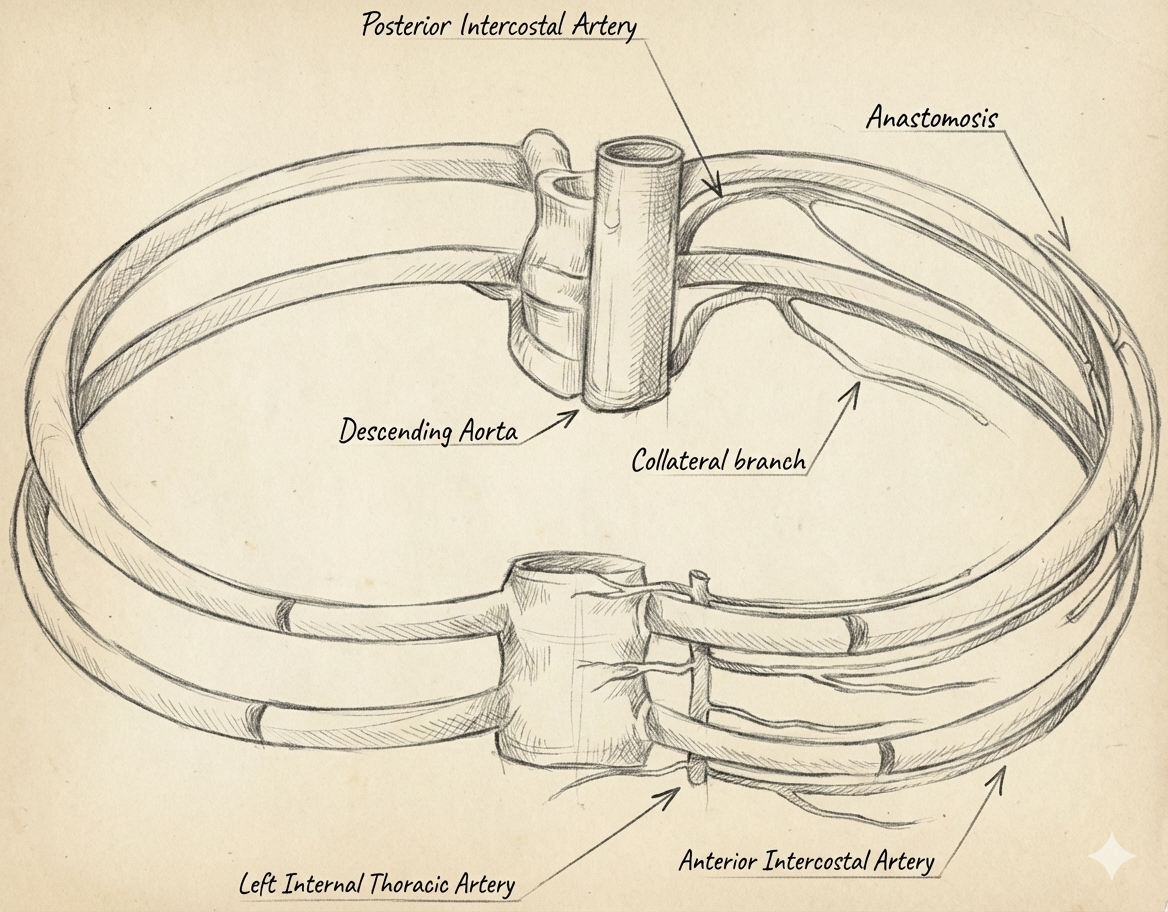 Intercostal Vessels