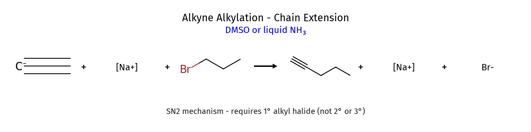 Alkylation of Terminal Alkynes
