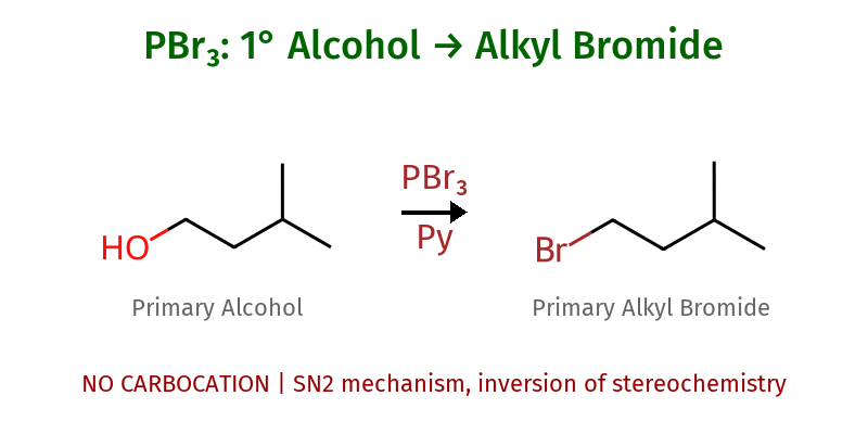 PBr3 Reaction