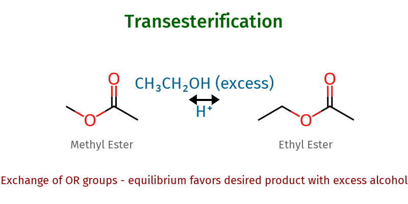 Transesterification
