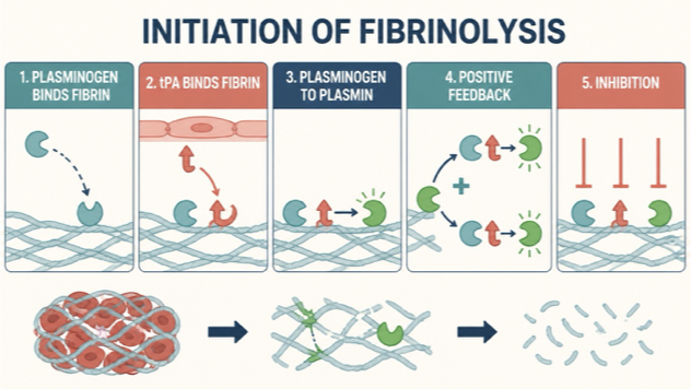 Initiation of Fibrinolysis