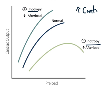 Preload and CO