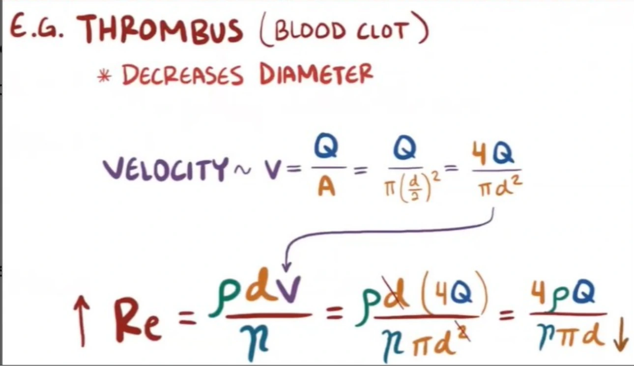 Diameter and Reynolds