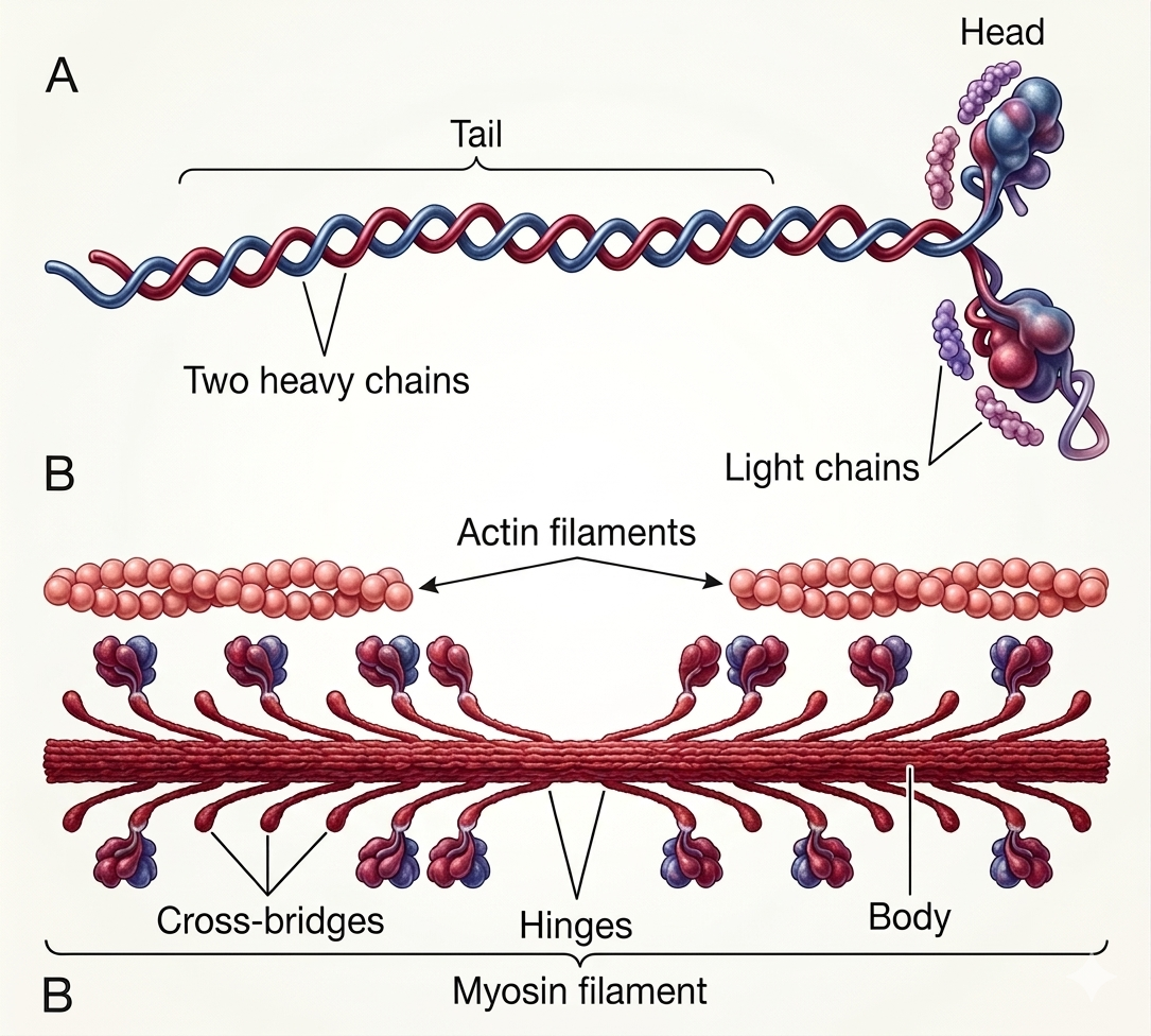 Myosin filament